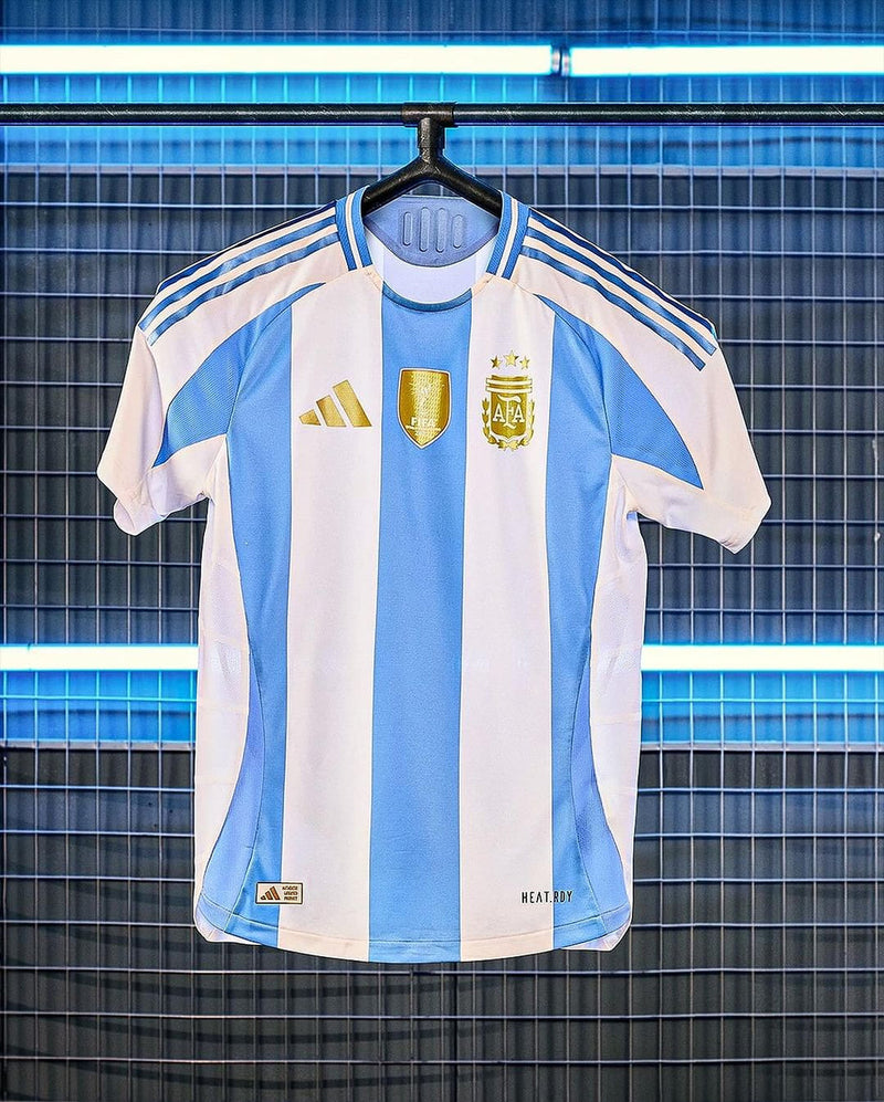 Camisa Seleção Argentina I 2024/25 - Masculina + Patch Campeão