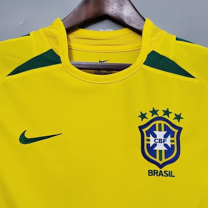 Camisa Retrô 2002 Seleção Brasileira