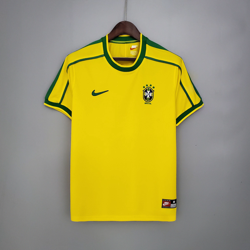 Camisa Retrô 1998 Seleção Brasileira