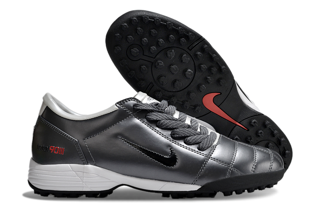 Chuteira Nike Total 90 Society TF Cinza/Preto - Main Image