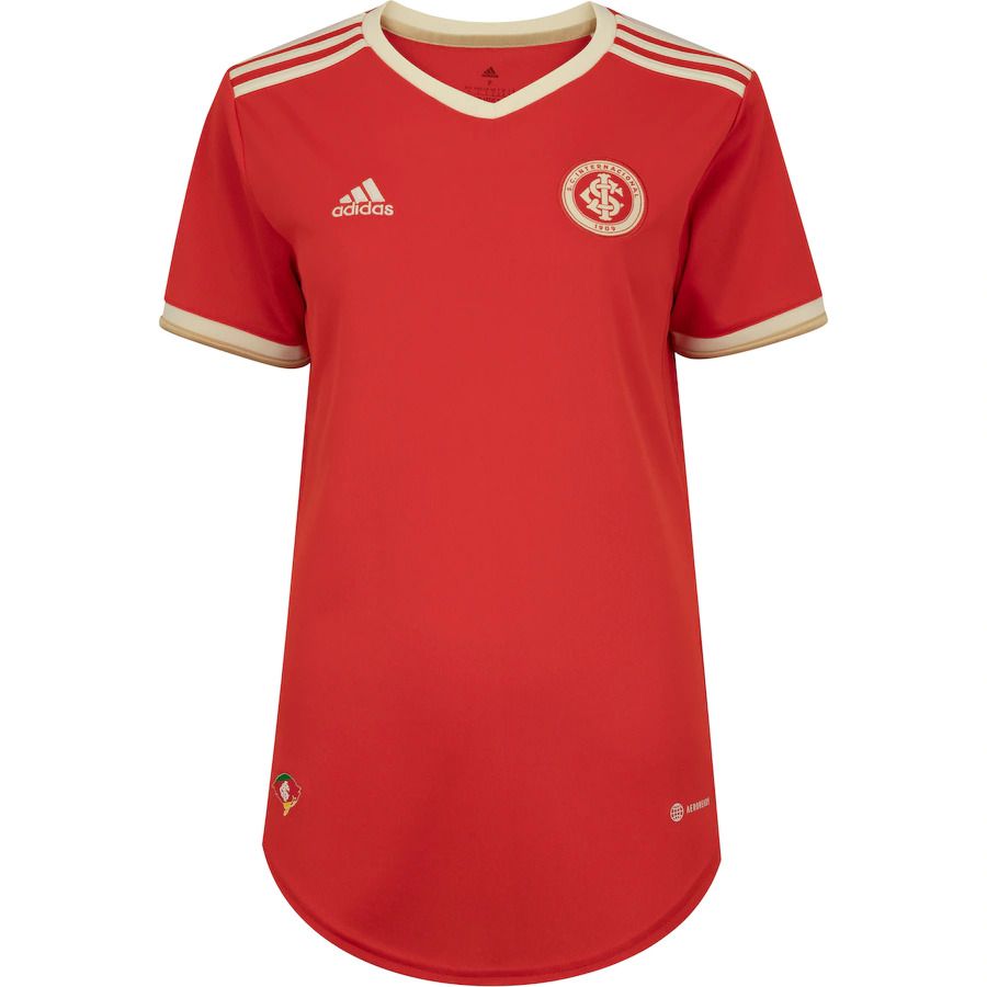 Camisa Internacional I 23/24 - Feminina Adidas - Vermelho