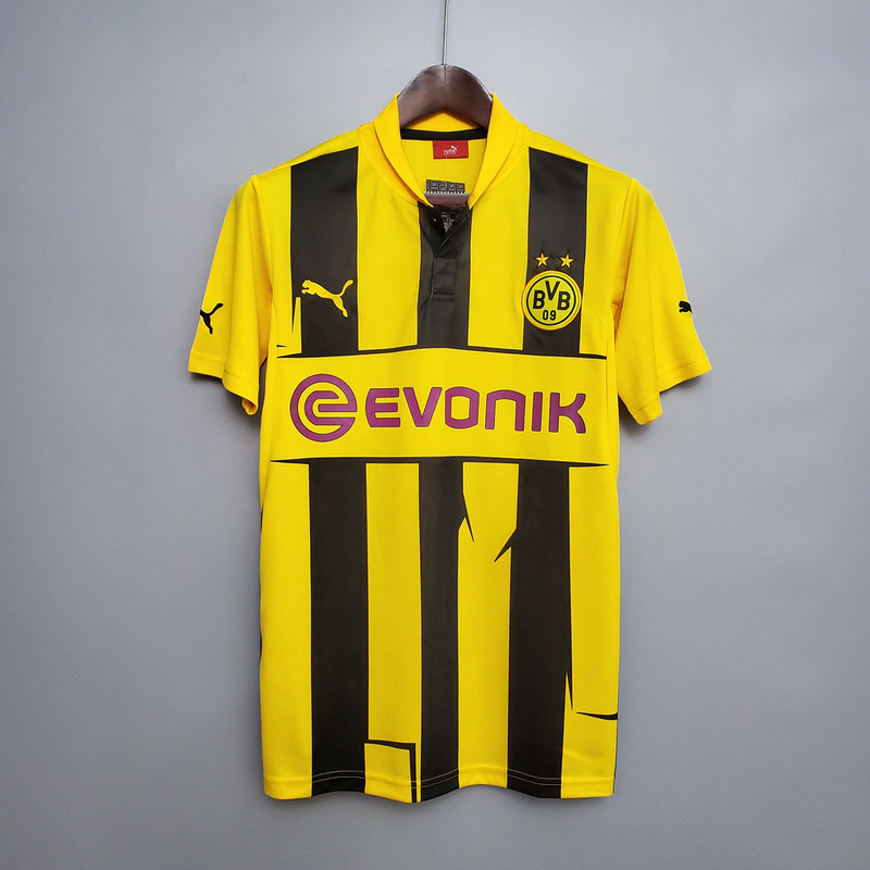 Camisa Borussia Dortmund Retrô Home 2012/13 Torcedor Masculina