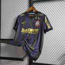Camisa Corinthians Retrô 2009/2010 Nike Torcedor - Preta e Roxa