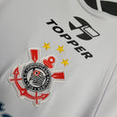 Camisa Corinthians Mundial Retrô 2000 Torcedor Masculina - Branco