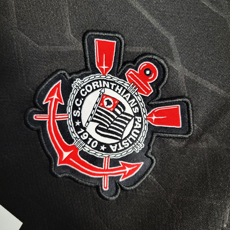 Camisa Retrô Corinthians II 2012 Nike Torcedor - Preto
