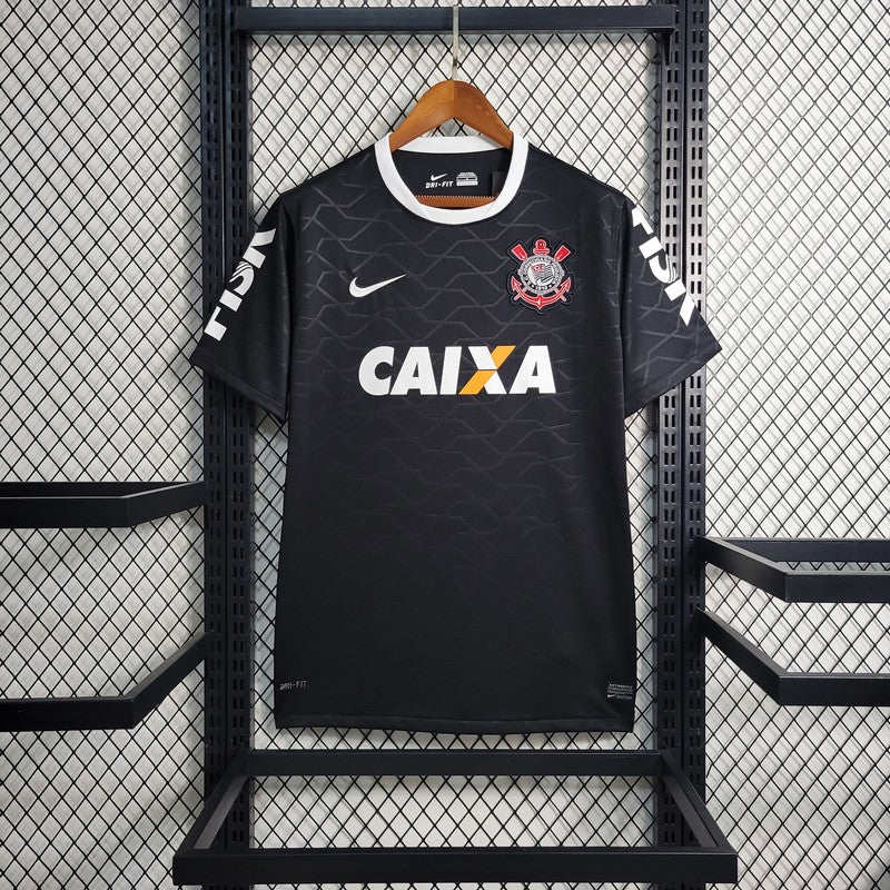 Camisa Retrô Corinthians II 2012 Nike Torcedor - Preto