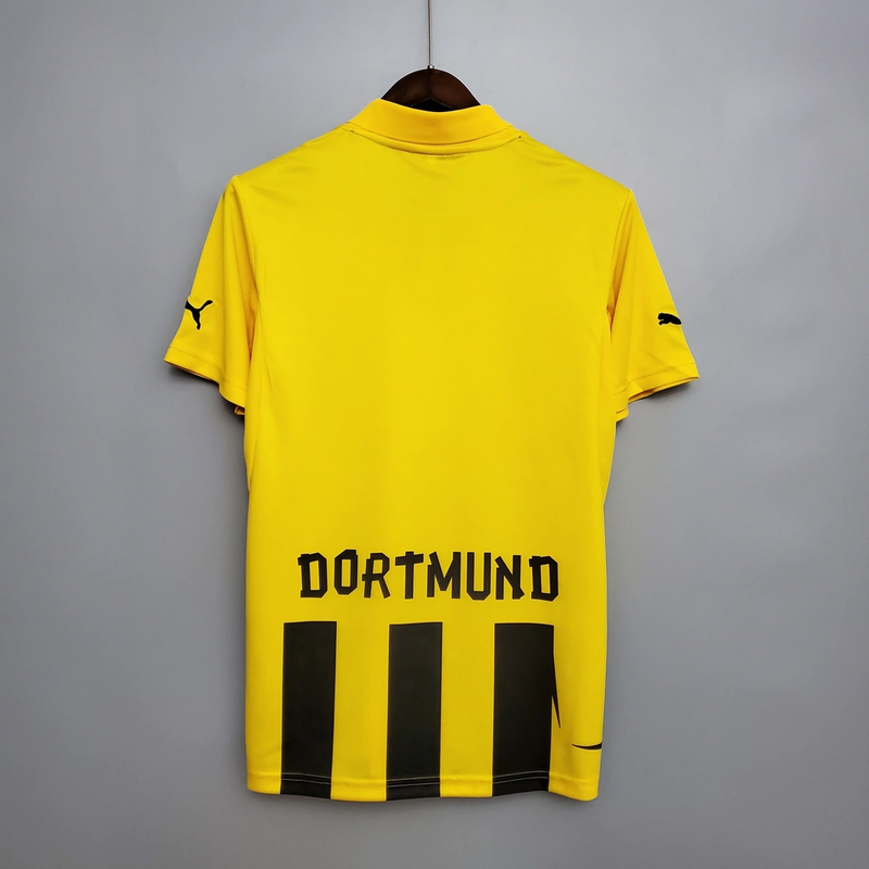 Camisa Borussia Dortmund Retrô Home 2012/13 Torcedor Masculina