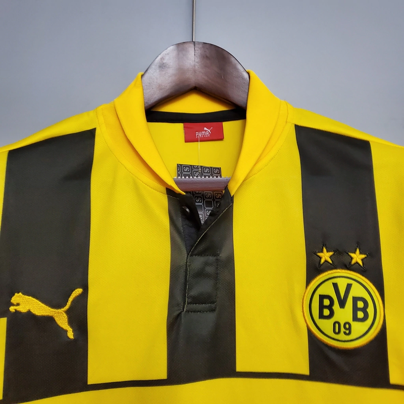 Camisa Borussia Dortmund Retrô Home 2012/13 Torcedor Masculina