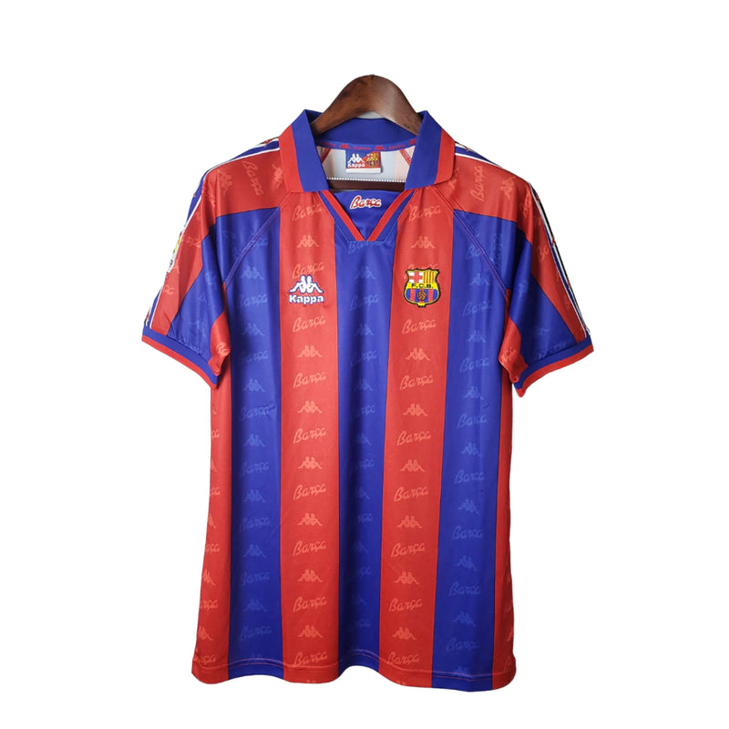 Camisa Barcelona Retrô Home 96/97 Torcedor Masculina