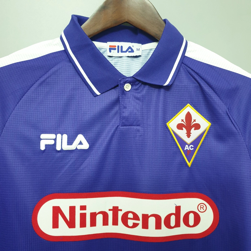 Camisa Fiorentina Retrô 1998 Torcedor Masculina