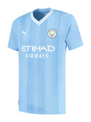 Camisa Manchester City I 2023/24 Azul Claro - Masculino