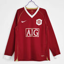 Camisa Manchester United Retrô 2006/07 Manga Longa