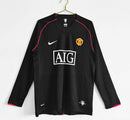Camisa Manchester United Retrô 2007/08 Manga Longa