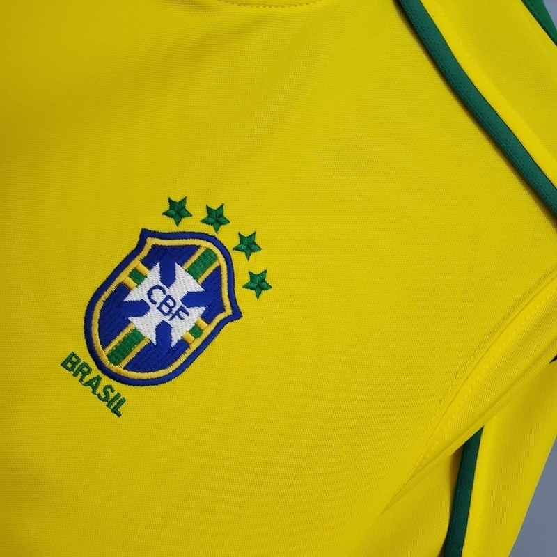 Camisa Retrô 1998 Seleção Brasileira