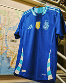 Camisa Seleção Argentina Away 2024/25 - Masculina + Patch Campeão