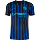 Camisa Inter de Milão I 2025/26 Nike – Azul e Preta – Masculina