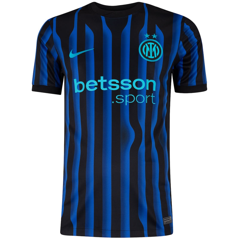 Camisa Inter de Milão I 2025/26 Nike – Azul e Preta – Masculina