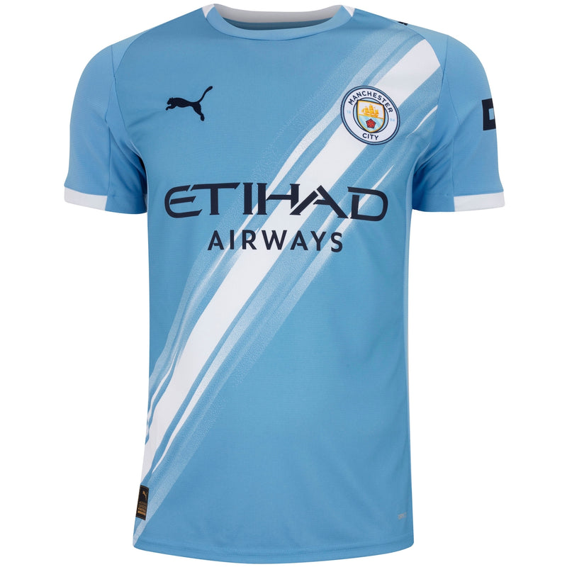 Camisa Manchester City I 2025/26 Puma – Azul Celeste – Masculina