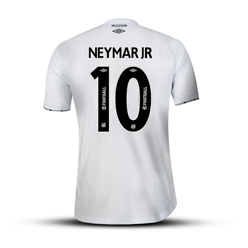 Camisa Santos Home (1) 2024/25 "Neymar Jr." Umbro Torcedor Masculino - Branco