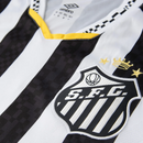 Camisa Santos II 2025/26 Umbro – Preto e Branco – Torcedor – Masculina