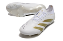 Chuteira Adidas Predator Elite FG Campo - Branco/Dourado