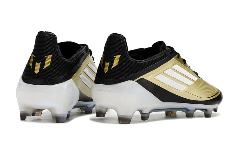 Chuteira Adidas F50 Elite FG Messi Dourada, Chuteira Adidas F50, Chuteira Adidas