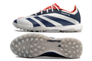 Chuteira Adidas Predator 24 Elite TF Society - Cinza e Azul