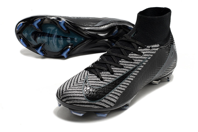 Chuteira Nike Air Zoom Mercurial Superfly 10 Elite FG Campo - Preto