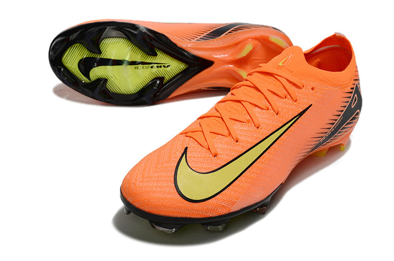 Chuteira Nike Air Zoom Mercurial Vapor 16 Elite FG Campo - Laranja