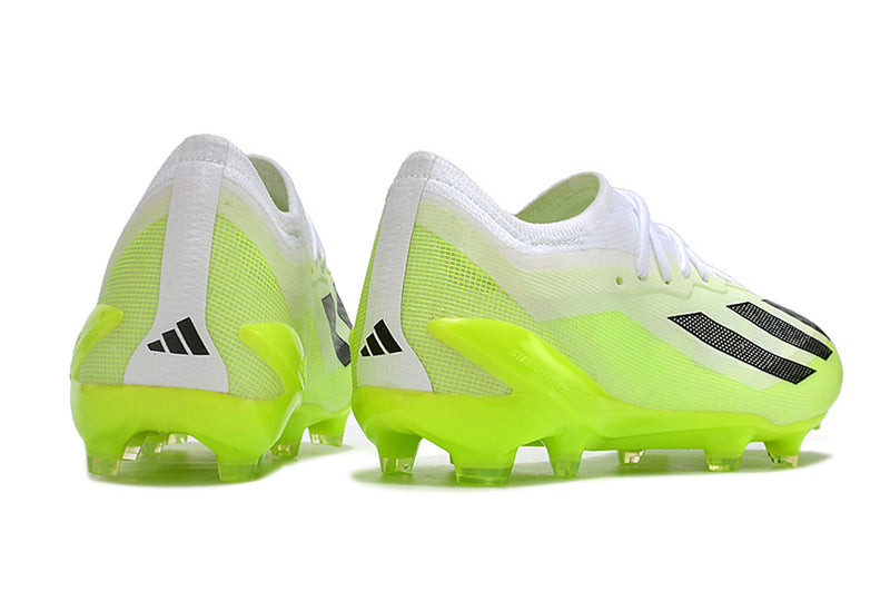 Chuteira Adidas Campo X CrazyFast.1 FG - Verde e Branco