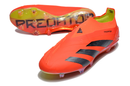Chuteira Adidas Predator Elite FG Sem Cadarço Campo - Laranja