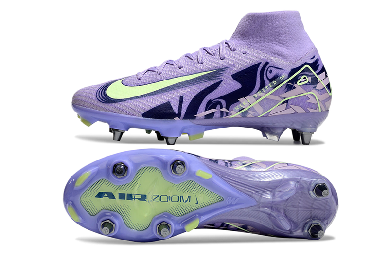 Chuteira Campo Nike Air Zoom Mercurial Superfly 10 Elite SG Trava Mista