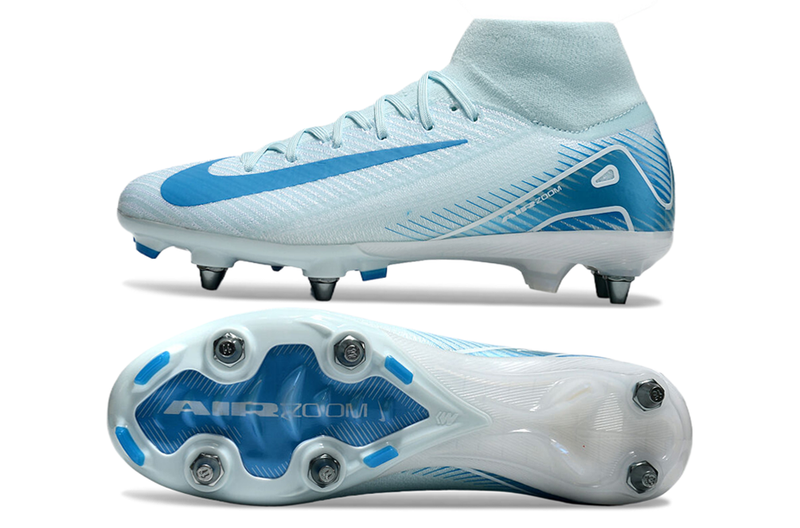 Chuteira Campo Nike Air Zoom Mercurial Superfly 10 Elite SG Trava Mista