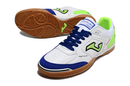 Chuteira Futsal Joma Top Flex Rebound - Branco/Verde/Azul