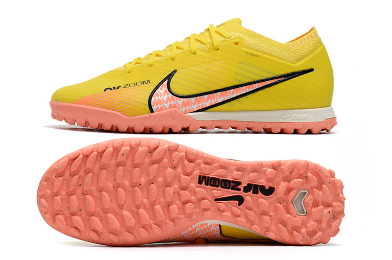 Chuteira Nike Society Air Zoom Mercurial Vapor 15 Elite TF - Amarela