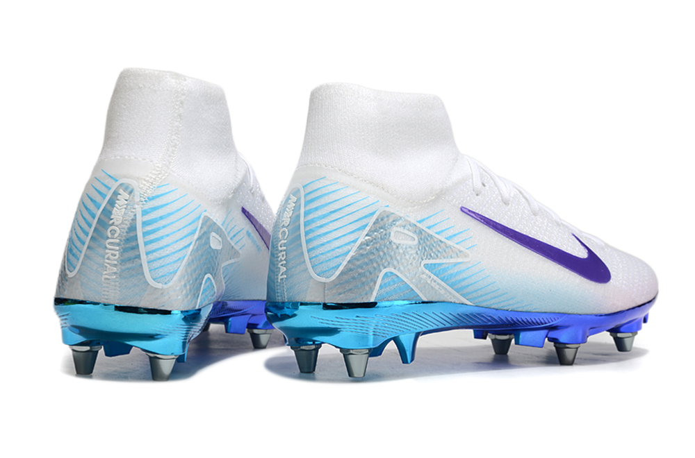 Chuteira Nike Campo Air Zoom Mercurial Superfly 10 Elite SG Trava Mist