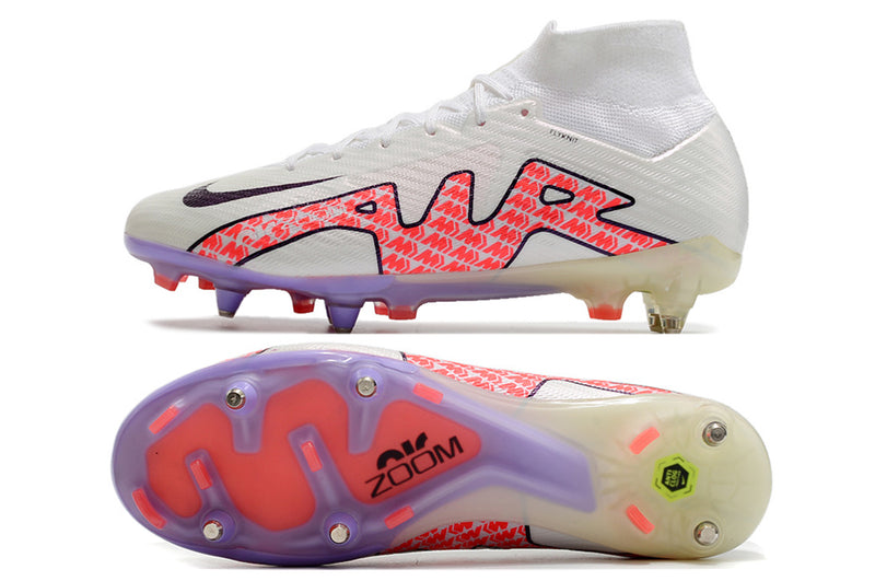 Chuteira Nike Campo Air Zoom Mercurial Superfly 9 Elite SG Trava Mista