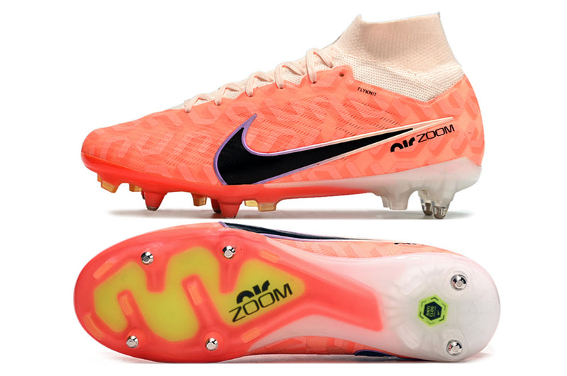Chuteira Nike Campo Air Zoom Mercurial Superfly 9 Elite SG Trava Mista Fixa