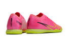 Chuteira Nike Futsal Air Zoom Mercurial Vapor 15 Elite IC - Rosa/Verde