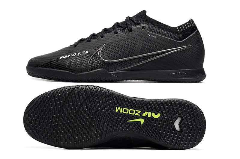 Chuteira Nike Futsal Air Zoom Mercurial Vapor 15 Elite IC - Preto