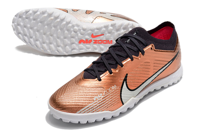 Chuteira Nike Society Air Zoom Mercurial Vapor 15 Elite TF - Dourado