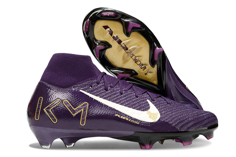 Chuteira Campo Nike Air Zoom Mercurial Superfly 10 Elite FG - Kylian Mbappé