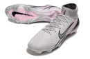 Chuteira Campo Nike Air Zoom Mercurial Superfly 10 Elite FG - Silver e Rosa