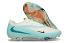 Chuteira Campo Nike Phantom 6 Elite - Branco e Verde Água