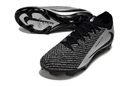 Chuteira Campo Nike Air Zoom Mercurial Vapor 16 Elite FG - Travis Scott - Preta e Prata