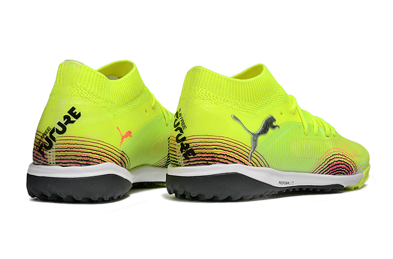 Chuteira Society Puma Future 8 Ultimate TF - Verde