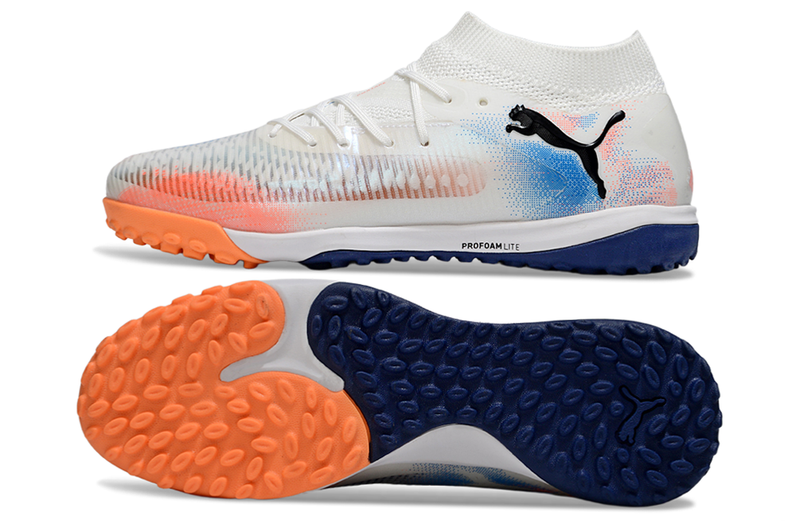 Chuteira Society Puma Future 8 Ultimate TF - Branco