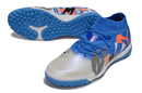 Chuteira Society Puma Future 8 Ultimate TF - Azul/Branco