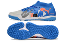 Chuteira Society Puma Future 8 Ultimate TF - Azul/Branco