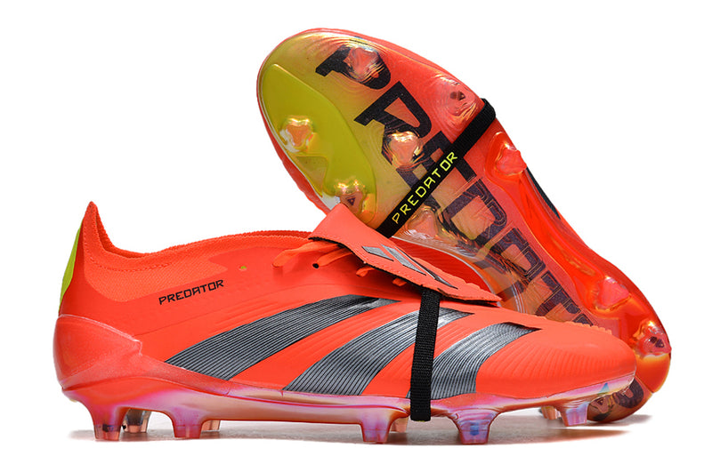 Chuteira Adidas Predator Elite Tongue FG - Laranja